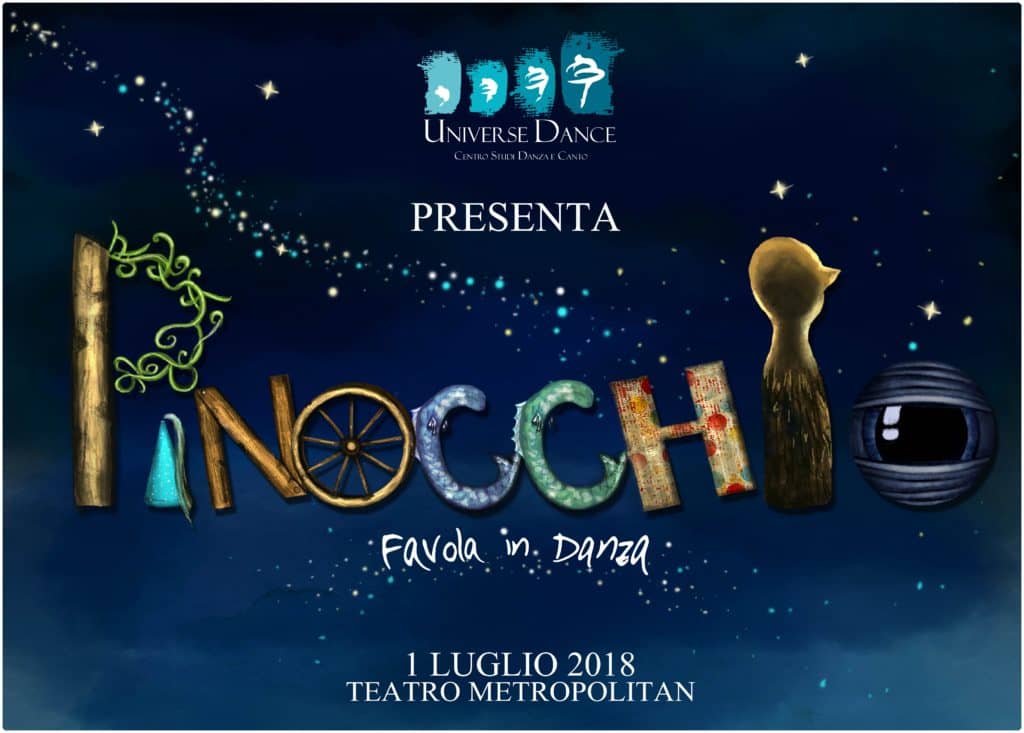 spettacolo di danza a catania Pinocchio favola in danza Universe Dance